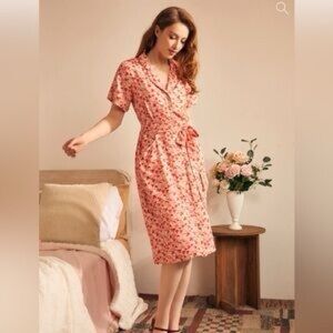 Modcloth Mushroom Toadstool Print Dress-Size M-NWT